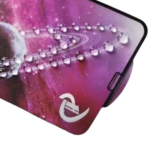 Стъклен протектор за дисплей MBX 9D Paper Box Flat, За iPhone 16 Pro Max (6.9), Черен от Fonax.bg