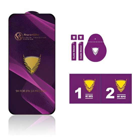 Стъклен протектор за дисплей OG 5D Slim с цяло лепило, За Samsung Galaxy A35 (A356B), Черен от Fonax.bg