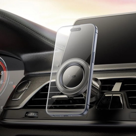Стойка за кола за парното Hoco H56 магнитна с MagSafe, Черна от Fonax.bg