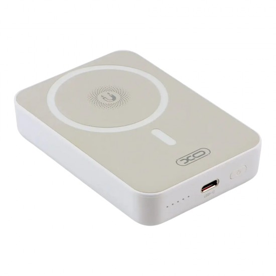 Външна батерия Power Bank 10000 mAh XO PR231 20W, магнитна с MagSafe, Бяла от Fonax.bg