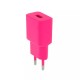 Зарядно устройство Setty Barbie Style с USB изход 220V, 2.4A, Цикламен от Fonax.bg