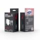 Зарядно устройство комплект Maxlife MXTC-09-65ACC GaN, PD QC 65W, 2x USB-C 1x USB-A + 100W кабел USB-C - USB-C 2м, бяло
