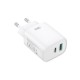 Зарядно устройство комплект XO CE30 PD 30W 1x USB-C 1x USB + USB-C - Lightning кабел, Бяло от Fonax.bg
