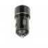 Зарядно устройство за кола адаптер XO CC30 с 2 USB-A изхода, Метален, 12V, 2.4A, Черен